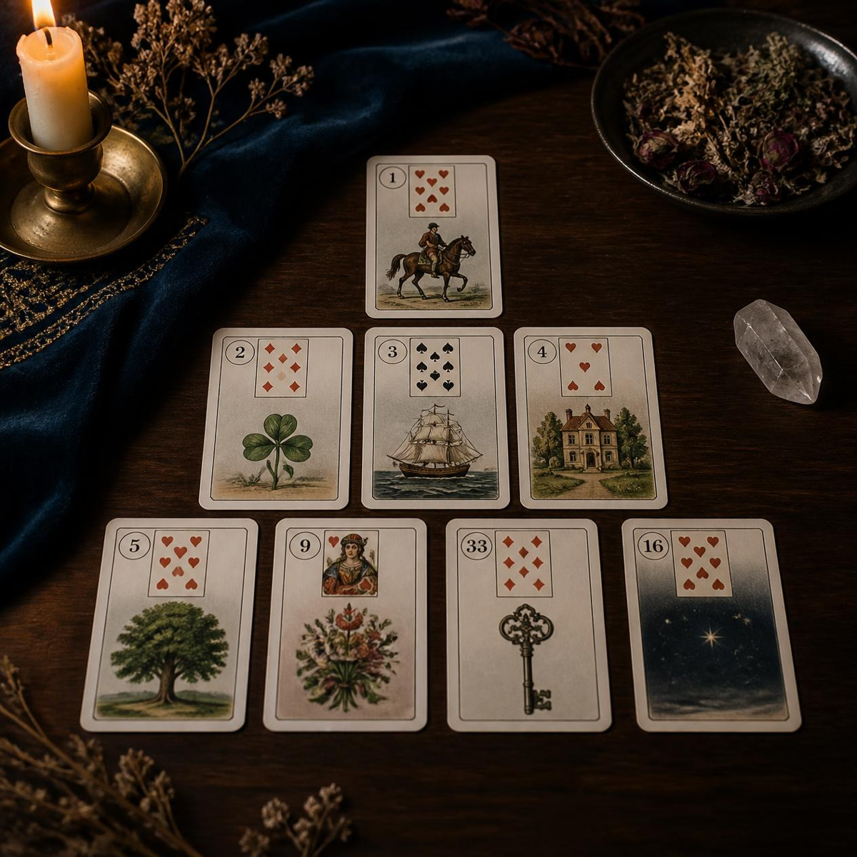 Lenormand – Intuition & Orakel